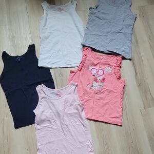 GAP Kids Tank Tops - Pink, White, Gray, Navy